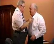 A Chubby Daddy and a Fat Grandpa fuck and suck till cum from old fat man gay sexmal sex