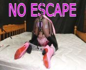 No Escaping Bondage - Sissy Maid Punishment - Steel Rigid Ankle-Wrist Spreader from sissy chastity
