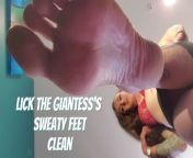 Lick Giantess Foot Sweat (teaser) from mmd gigantess foot fetish