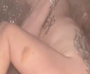 Michaela McKenzie rides johnholmesjunior's huge cock in hottub threesome at vancouver swinger party from sex in hottub in softcore movies