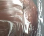 Soapy scammer bbw shower from ssbbw and bbw shower