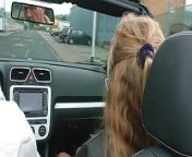 German drivers allows only sexy sluty girls to take the sit from miss sluty vani dildo