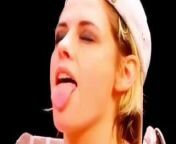 Kristen Steward - Tongue Games from kristen steward kis sex