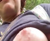 Public PeekaBOOB whilst approaching a busy road from mom big boobs bra breast sex