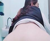 Sexy Mexican Latina MILF secretary takes off all her clothes in the bathroom from latina milf secretary fucks her boss39s client in the office until they cum in her face kylei ellis