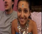 Sweet Indian girlfriend prefers threesome sex with strangers from money in mouth desi