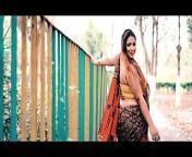 Puja in Check Print Saree from bangladeshi singer puja sex videoian