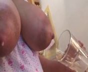 busty big areolas lactating from busty booby asians milking