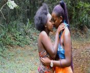 Romantic Jungle Getaway For Cute African Tribal Lesbian Couple from naked tribal pussy