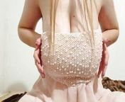 Hottie in a chic dress fondles her big breasts - DepravedMinx from press india school girl boobs show jalsa tumi alba bola london xxx