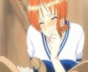 One piece Nami blowjob (english subbed) from one piece nami xxx mp4