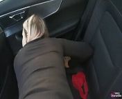 I decided to work as whore for fun and money! from couples car fun mp4