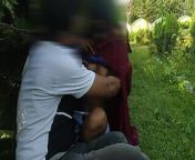 Boy & Girl Caught In Park Doing Sex from bangkadesi borka pora jungle sex