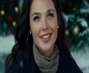 Gal Gadot outside at Christmas time. from azov winter wonder boy