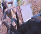DobermanStudio (Amanda Episode 02) BBC Riding Huge Black Cock (3D PORN) from 3d young hentai 02