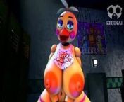 five nights at freddy's 2 toy chica (fnaf) from fnaf security breach vanessa porn