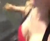 Joanna ''JoJo'' Levesque running on treadmill, selfie from vk nude boy run