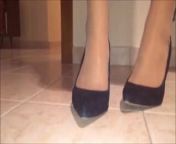 Anna moves her sexy nylon feet (part 3) from www xxx pa move anna sex
