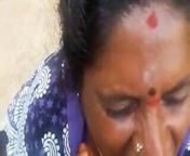 Tamil aunty taking lover's cum in her mouth from tamil lovers take