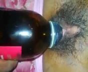 Sri lanka girl beer bottle fun( pussy fun with beer bottle ) from sri lanka girl pussy