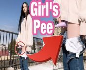 Japanese girl can pee with standing up lol After pissing, I enjoyed masturabation with the adult toy! from small lol
