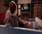 Denisporco's Christmas night from 3d christmas granny big ass