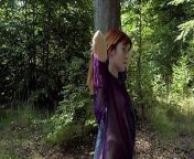 Naked Angelina Hair Brushing in the Nature from 小红书刷赞自助唯一购买联系飞机电报：ppy883 qme