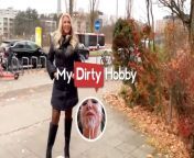 Daynia Loved It So Much That A Guy Recognized Her She Took Him Home For A Hardcore Fuck - MyDirtyHobby from Взял любимую на столе и кончил на лицо