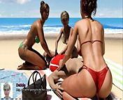 Where The Heart Is: Sloppy Massage On A Public Beach-Ep100 from oli heart nude beach exposing
