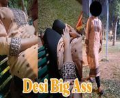 Catching Desi Big Ass Gold Digger In Garden from desi gold sex video