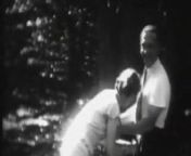 Stunning Bitch Has Fun in the Forest (1930s Vintage) from 1930 a