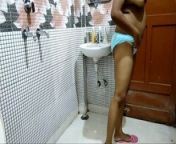 Beautiful Indian desi girl has sex in a bathroom from beautiful indian desi sex girls rape mms maza