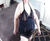 Horny sexy big ass blonde milfgirlfriend strip-teasing and caught masturbating with cucumber from girlfriend strip