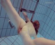 Nastya super underwater hot babe from Russia from super hot babe nude show big ass