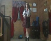 Schoolgirl humiliates her cuckolded boyfriend from impotent indian male unable to sat