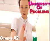 University Of Problems (Others) # 2 He said that he had pain there, and she fell for it from male dom hentai gamer girl anime animation