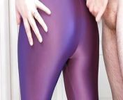 Ruined Unlocked Cuck Orgasm on Hotwife Tights! from ruining my sisters yoga pants