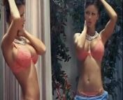 ORDINARY WORLD - big boobs slow striptease in heels from world big boob