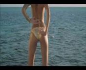 Victoria's Secret - Candice Swanepoel Bikini Strip from candice swanepoel porno