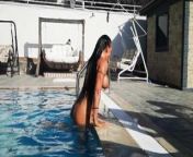 Aniela in pool from request aniela kras 124 page 3 124 social media girls forum