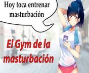 JOI spanish roleplay, sexual GYM. Discover new ways to masturbate. from girl yoga challenge