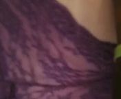Purple crotch less panties from african panty less xxx dance