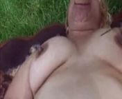 Amateur Mature Blonde Dharma Dildos Pussy Outdoors from sai dharma