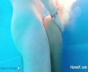 Unterwasserfick im paradiesischen Infinity-Pool from infinity nado porn video