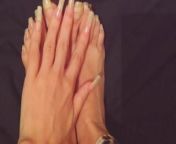 Toenails Long Nails NN- PEDICURE WITH DECORATION from nn mode