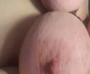 Titts bound and getting hurt from titt spanking bondage