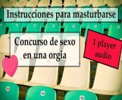 Spanish JOI - Concurso sexual. Intenta correrte el primero! from vijay tv en kanavan thozlen serial