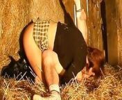 A stunning French lady gets her asshole destroyed from www farm movie full