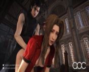 Zack and Aerith from beth and jerith