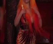 Nicki minaj shows her chest during her show from nicki minaj sex videos